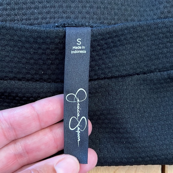 Jessica Simpson Black Leighton Fit & Flare Ruffle Mini Skirt - Picture 6 of 8